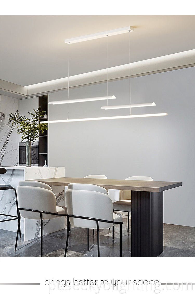 White pendant light